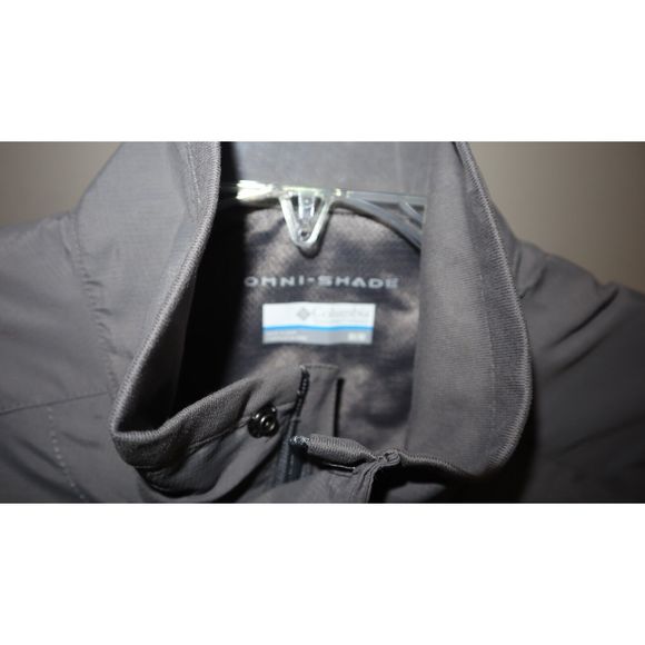 Columbia Men's Sz L Gray Omni-Shade Silver Ridge II Utility Pockets Vest - Picture 4 of 8